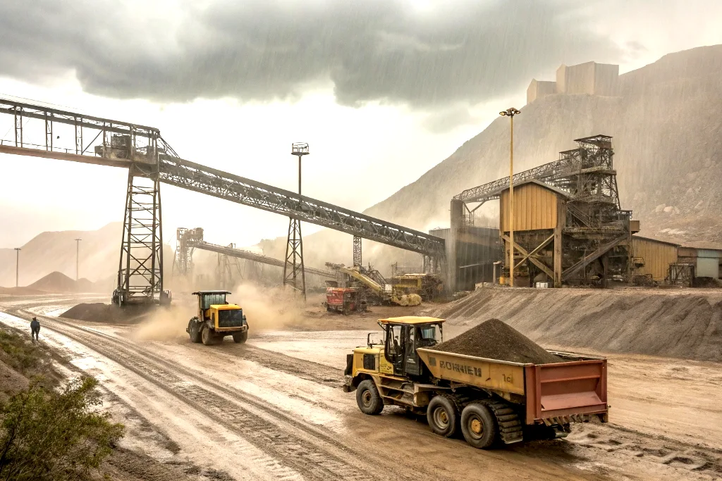 Outdoor Material Handling Equipment ip67 Limit switches