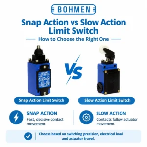 Difference Between Snap Action vs Slow Action Limit Switch